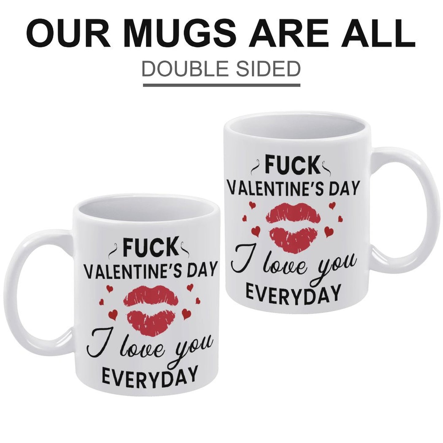 Custom Mug (Double-Sided Print / Symmetrical Design) – Design Your Own