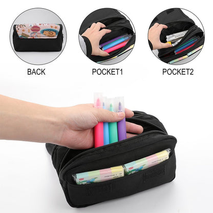 Custom Double-Layer Pencil Case – Design Your Own