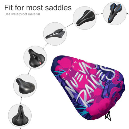 Custom Waterproof Bicycle Seat Cover – Design Your Own