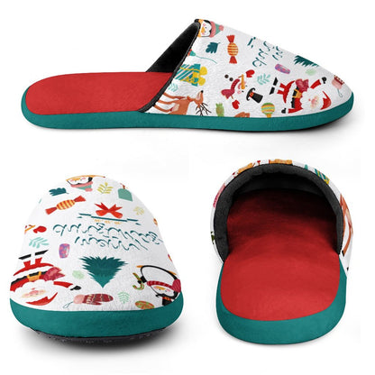 Custom Men's Printed Cotton Slippers – Design Your Own