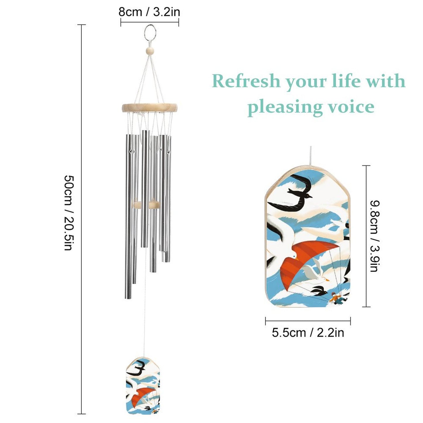 Custom Wind Chime – Design Your Own