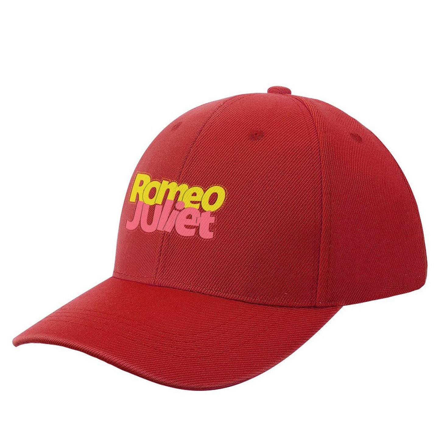 Custom Polyester Curved Rubber Baseball Cap – Design Your Own