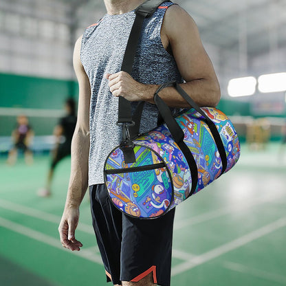 Custom Cylinder Gym Bag – Design Your Own