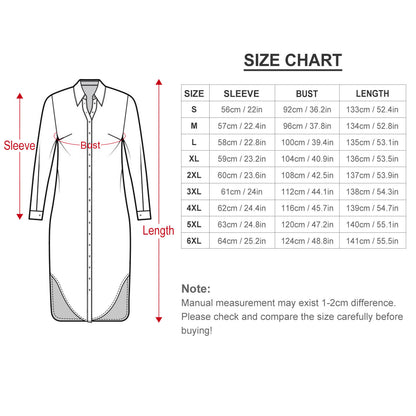 Custom Button-Down Long Sleeve Shirt Dress – Design Your Own