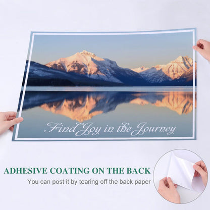 Custom Adhesive Poster – Design Your Own