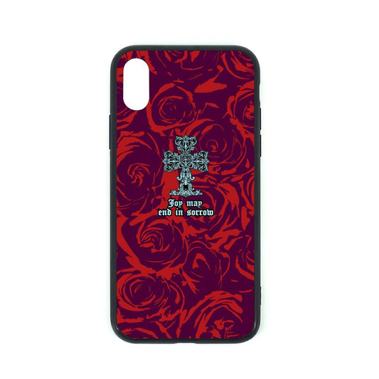 Custom iPhone XS TPU Glass Case – Design Your Own