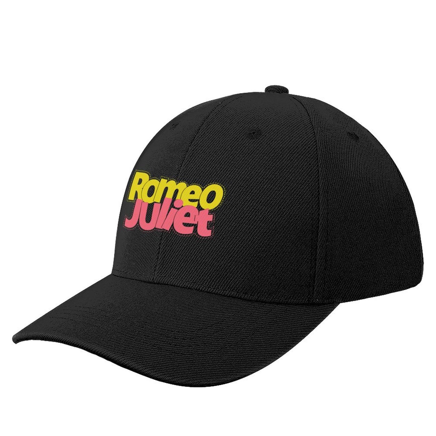 Custom Polyester Curved Rubber Baseball Cap – Design Your Own