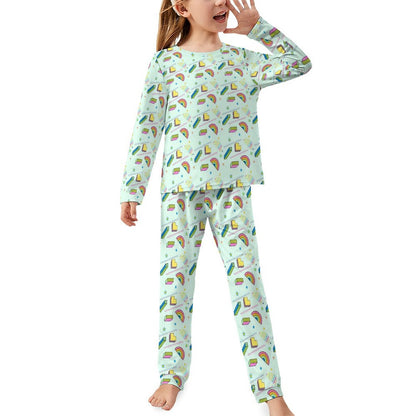 Custom Soft Girls Pajama Set – Design Your Own