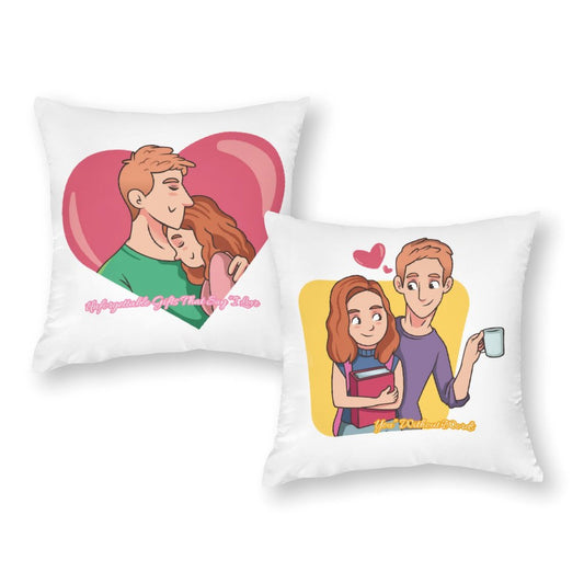 Custom Polyester Pillow Covers Double-Sided Print (Set of 2) – Design Your Own