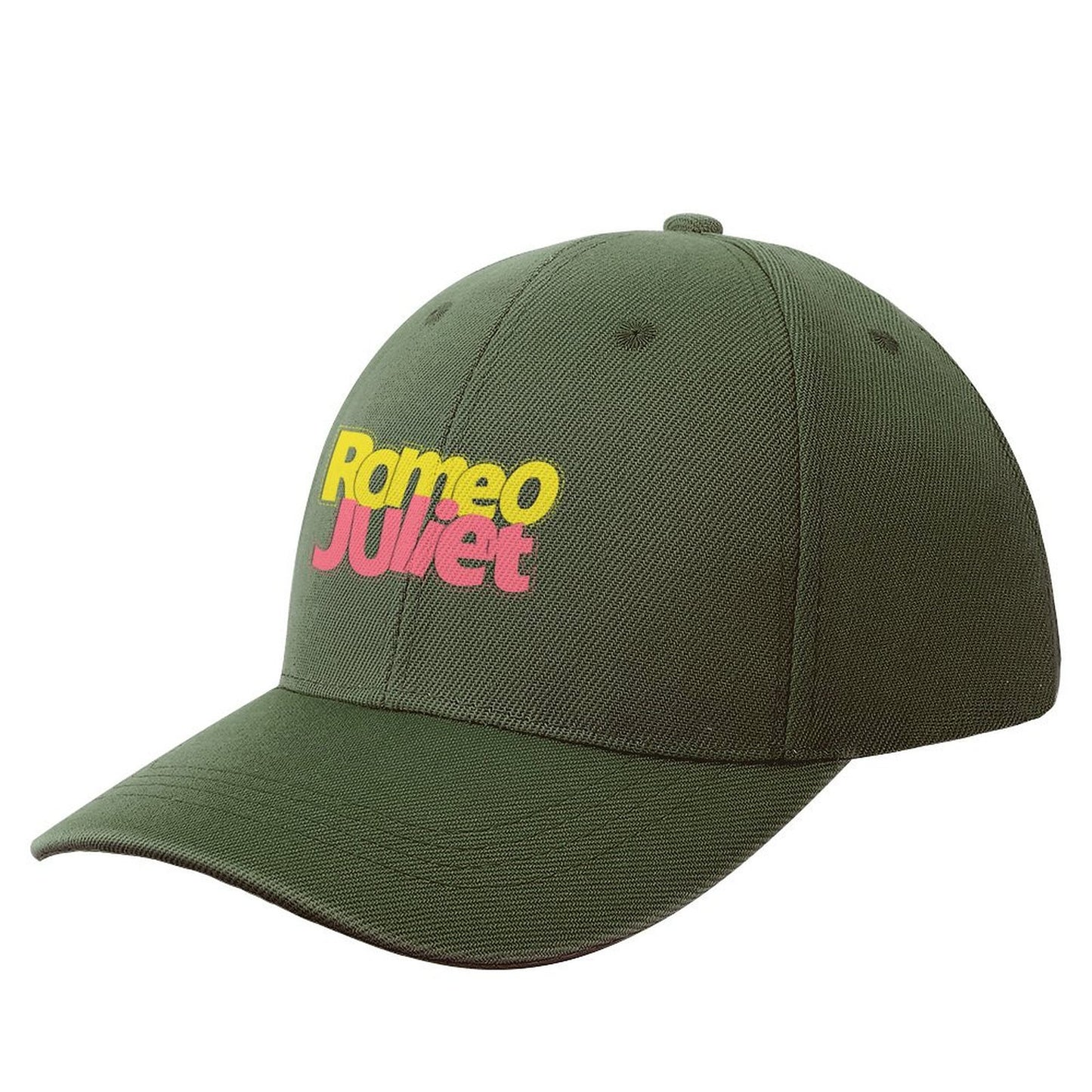 Custom Polyester Curved Rubber Baseball Cap – Design Your Own