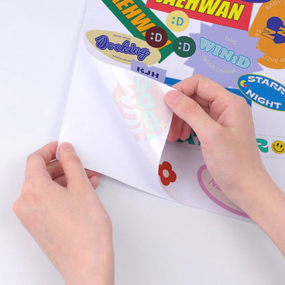 Custom Removable Adhesive Stickers – Design Your Own