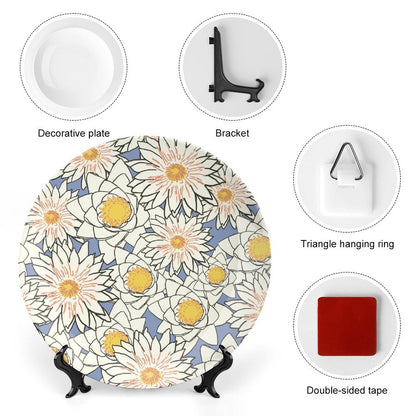 Custom Bone China Decorative Plate – Design Your Own