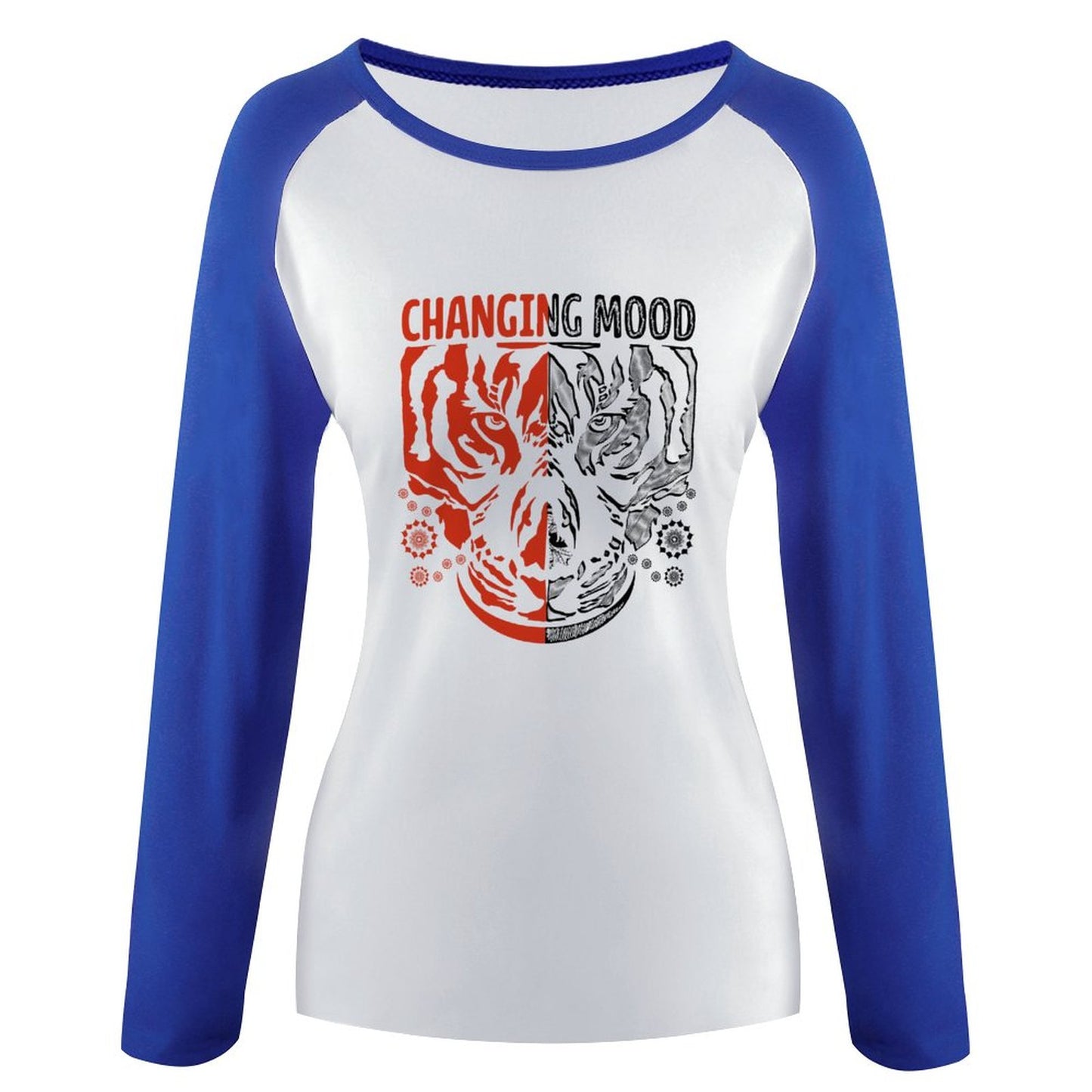 Custom Long Sleeve Raglan T-Shirt – Design Your Own