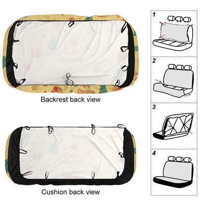 Custom Car Rear Seat Cover – Design Your Own