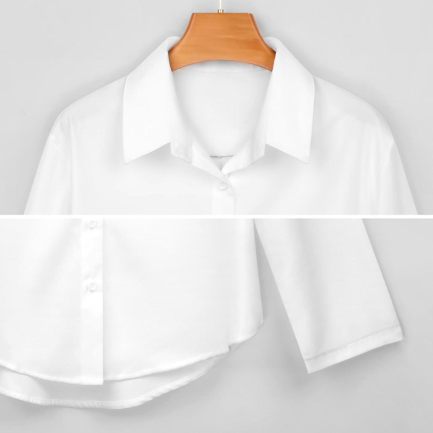 Custom Irregular Hem Shirt – Design Your Own