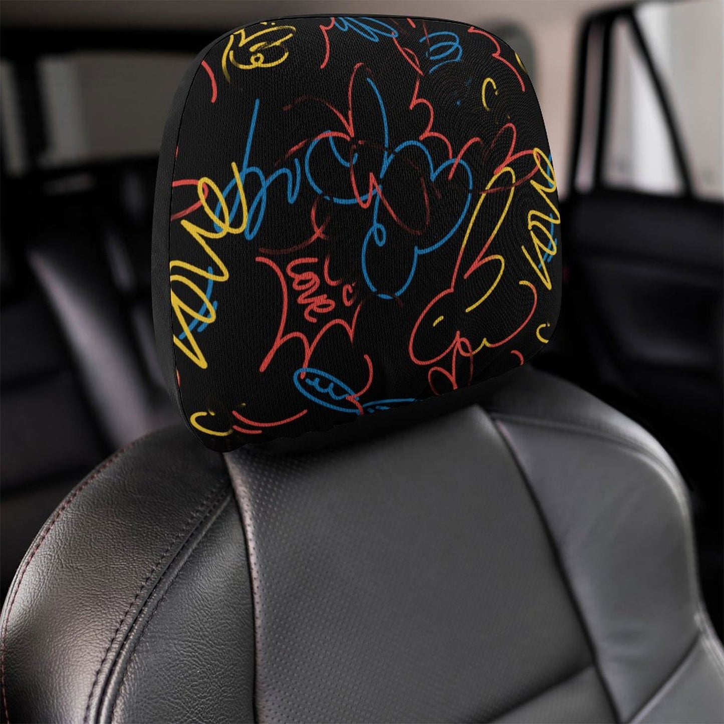 Custom Car Seat Headrest Covers – Design Your Own