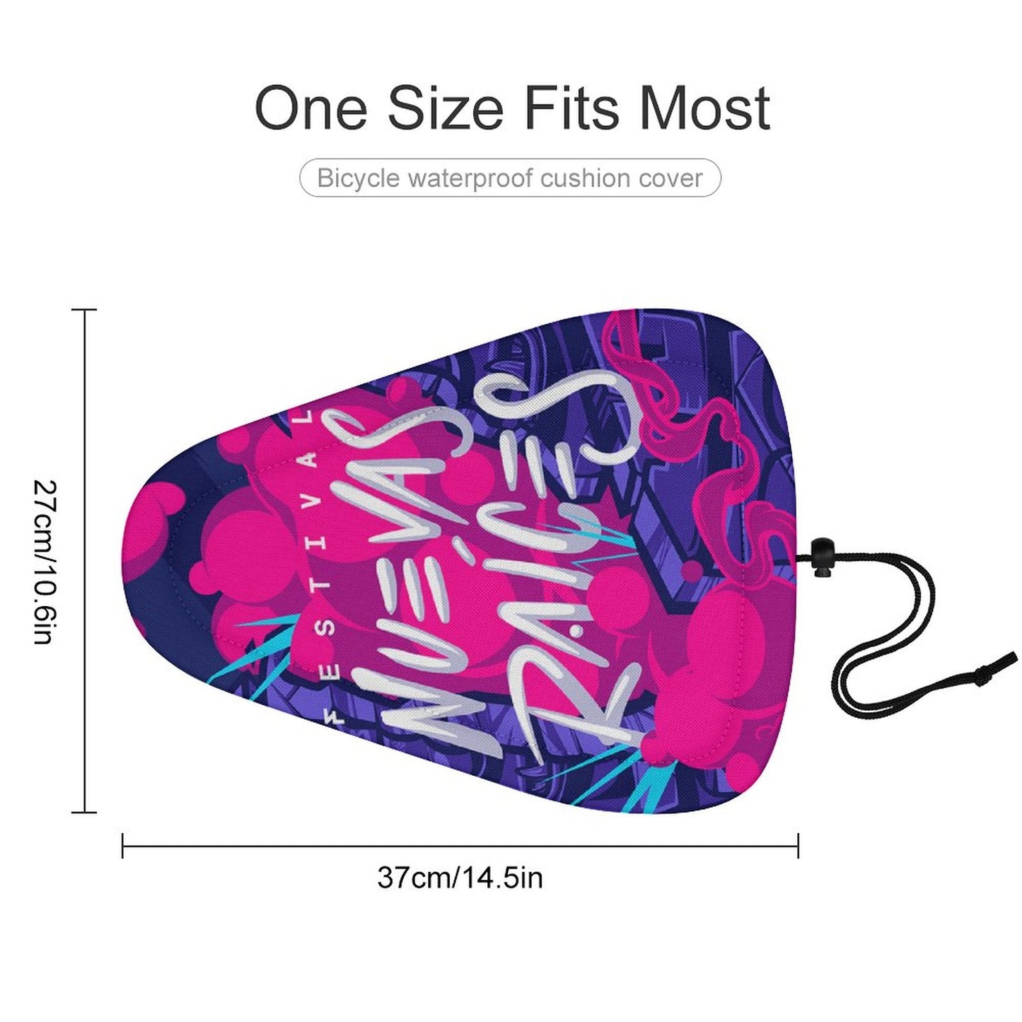 Custom Waterproof Bicycle Seat Cover – Design Your Own