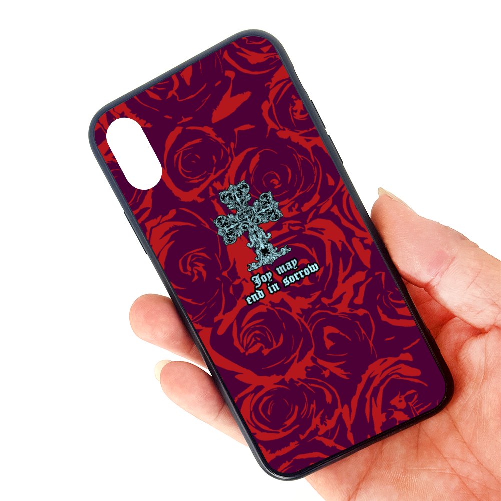 Custom iPhone XS TPU Glass Case – Design Your Own