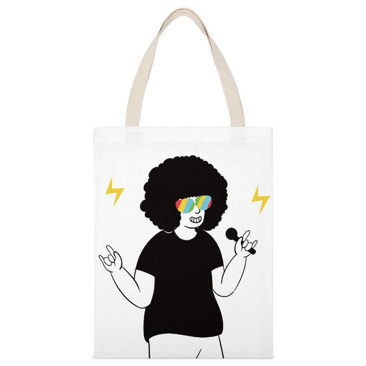 Custom Canvas Tote Bag (Single-Sided Print) – Design Your Own