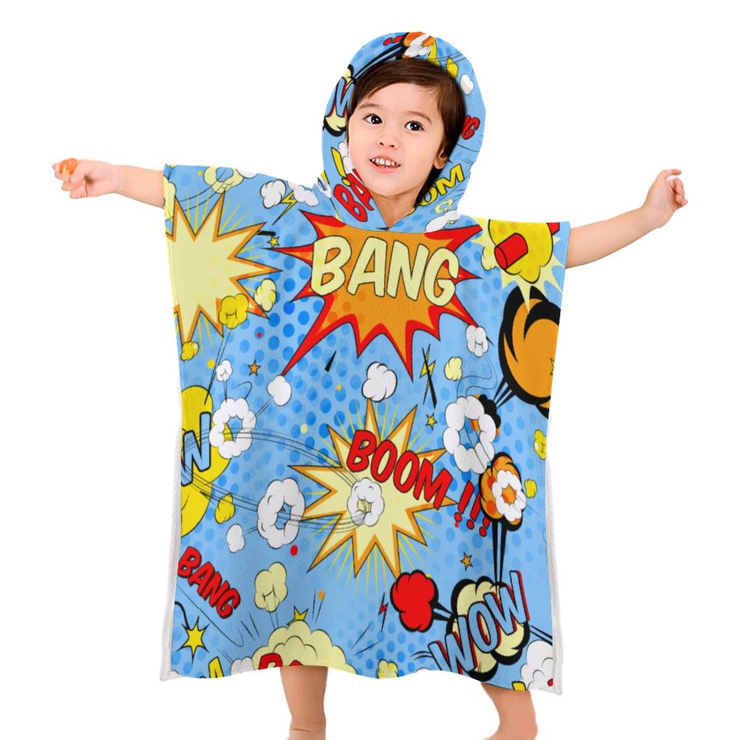 Custom Kids Hooded Towel – Design Your Own