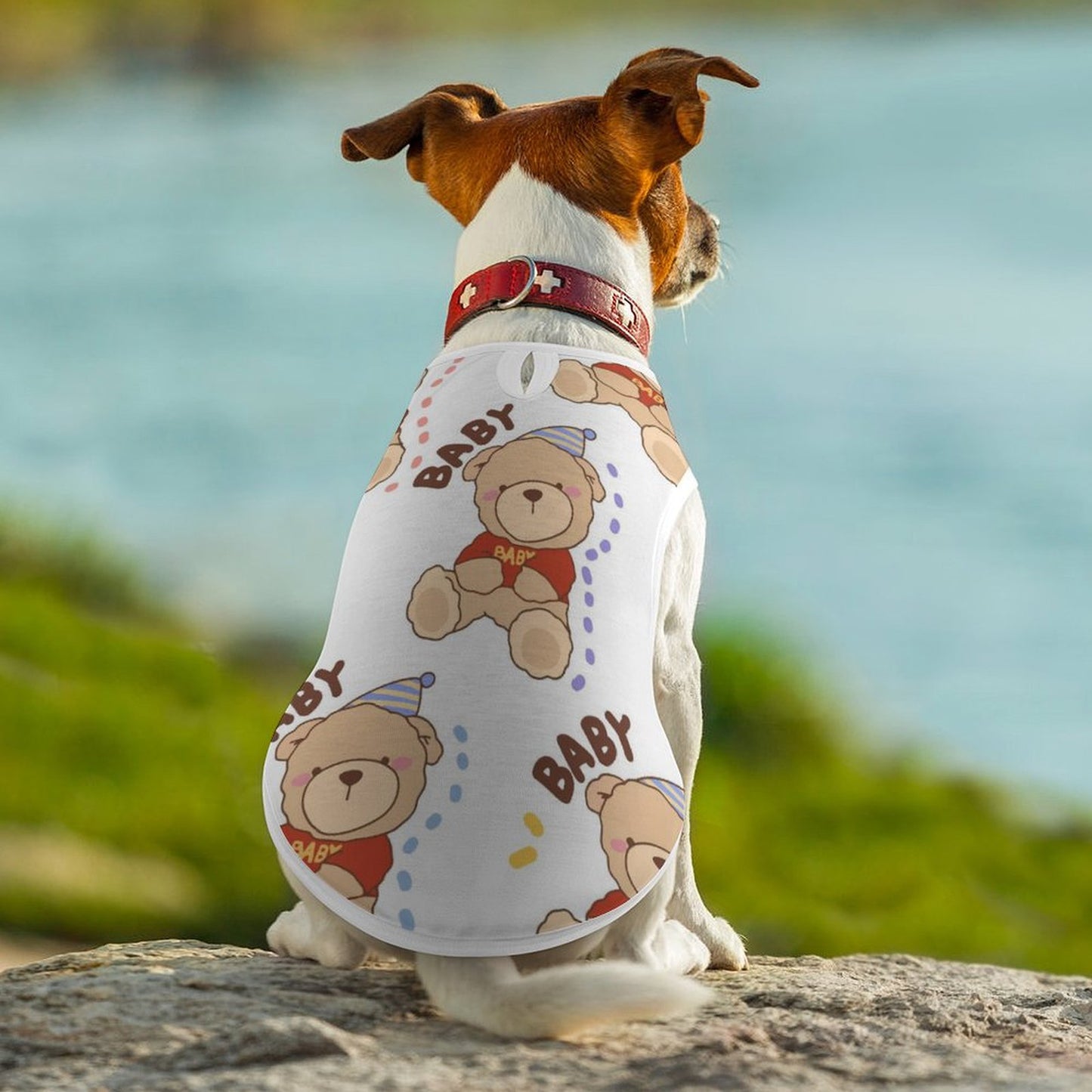 Custom All-Over Print Pet Vest – Design Your Own