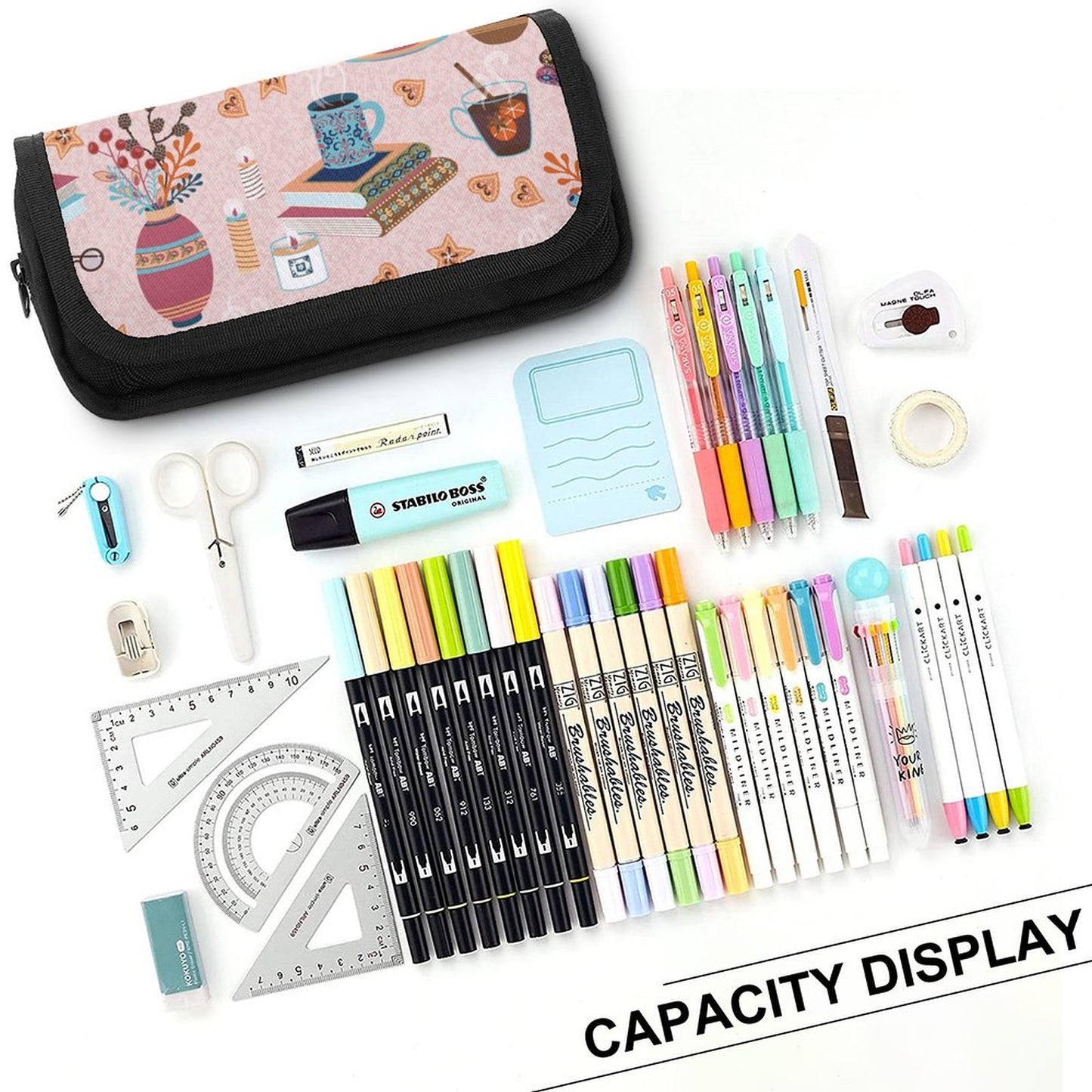 Custom Double-Layer Pencil Case – Design Your Own