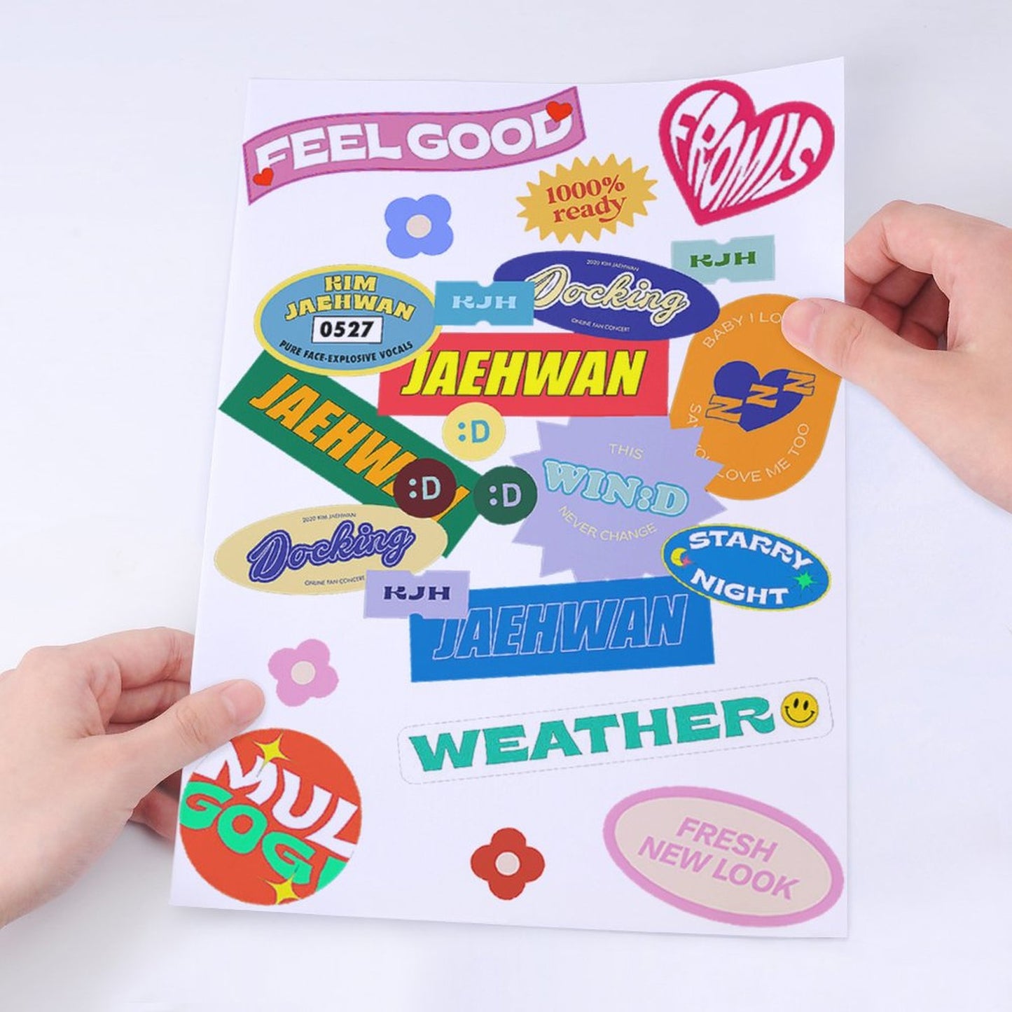 Custom Removable Adhesive Stickers – Design Your Own