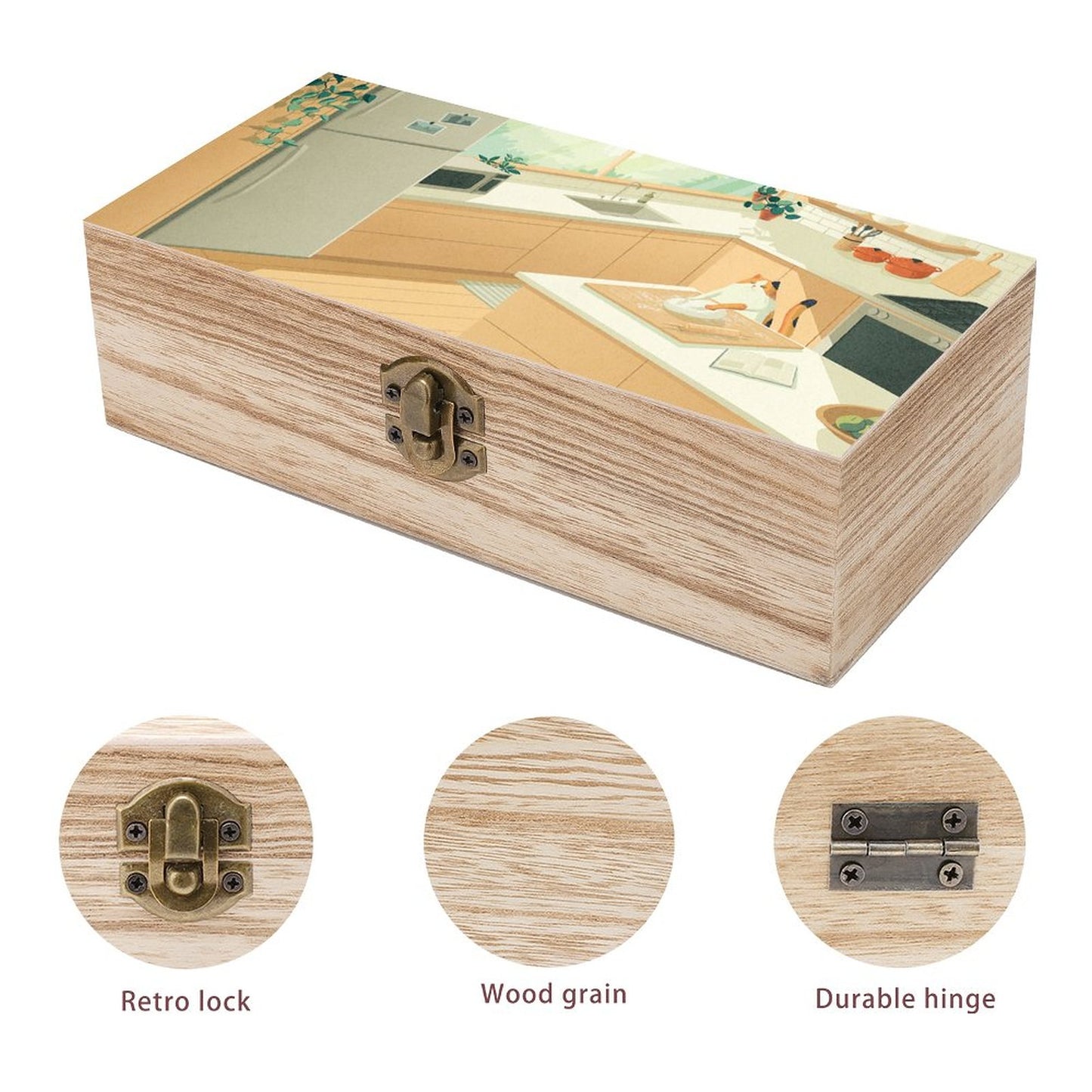 Custom Wooden Storage Box – Design Your Own