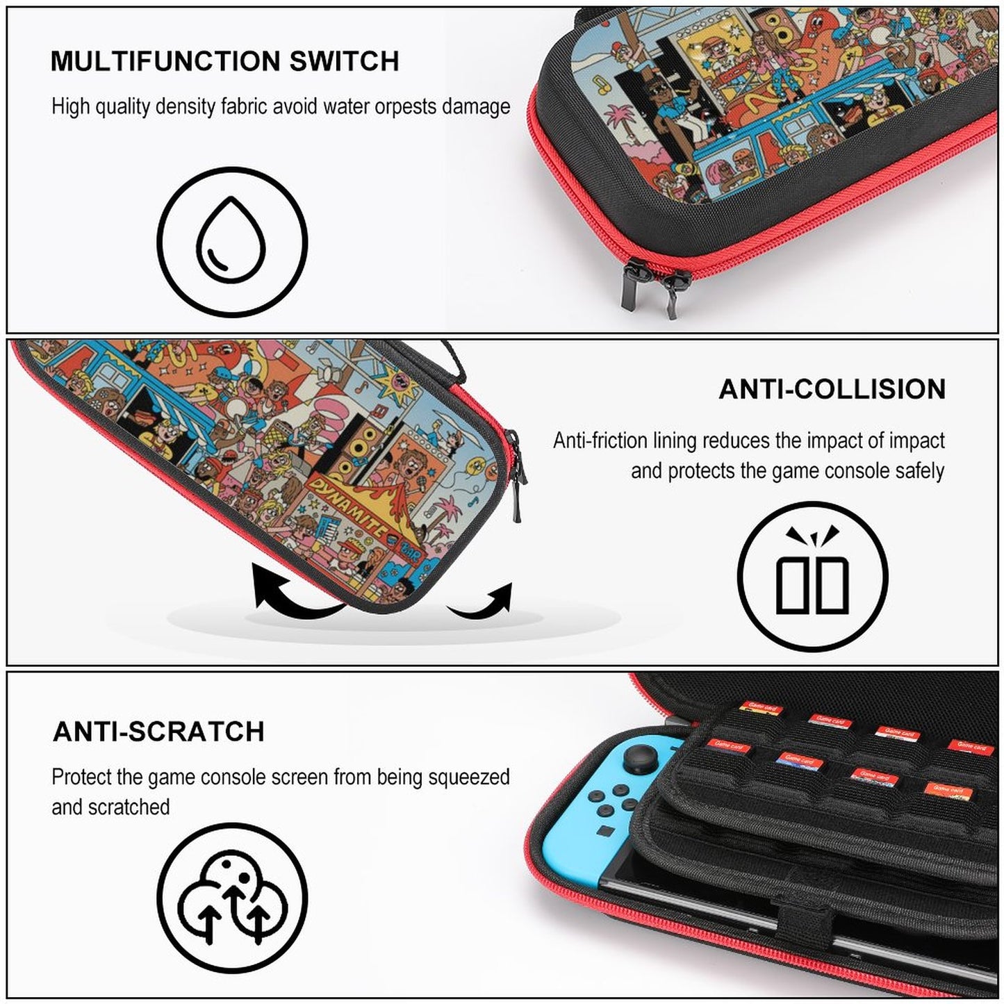 Custom Switch Game Console Storage Bag – Design Your Own