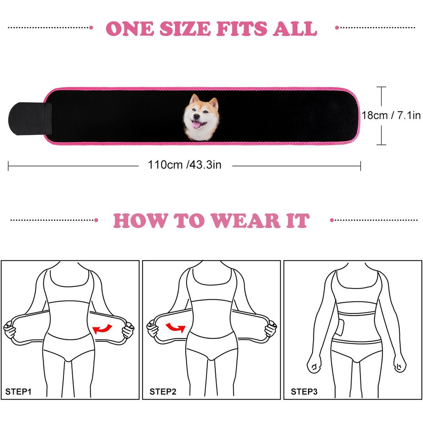 Custom Waist Shaper Belt – Design Your Own