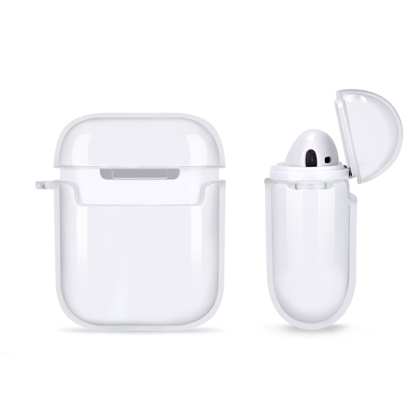 Custom Transparent Apple AirPods Case – Design Your Own