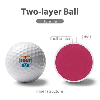 Custom Golf Ball (Single Side) – Design Your Own