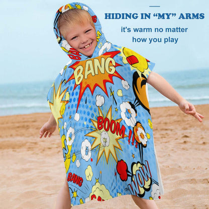 Custom Kids Hooded Towel – Design Your Own