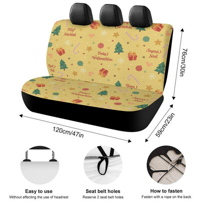 Custom Car Rear Seat Cover – Design Your Own