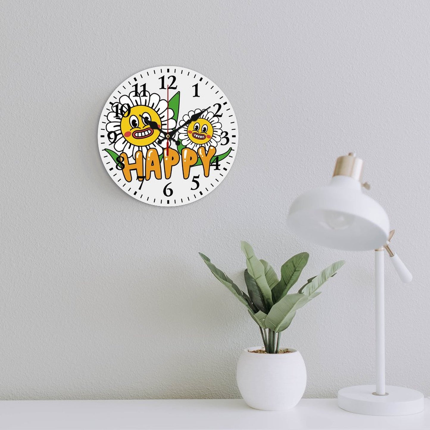 Custom Fashion PVC Wall Clock – Design Your Own