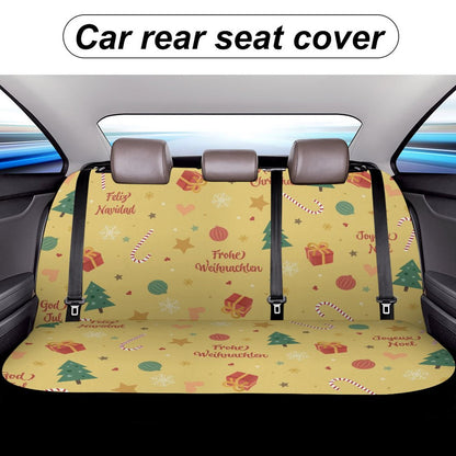 Custom Car Rear Seat Cover – Design Your Own