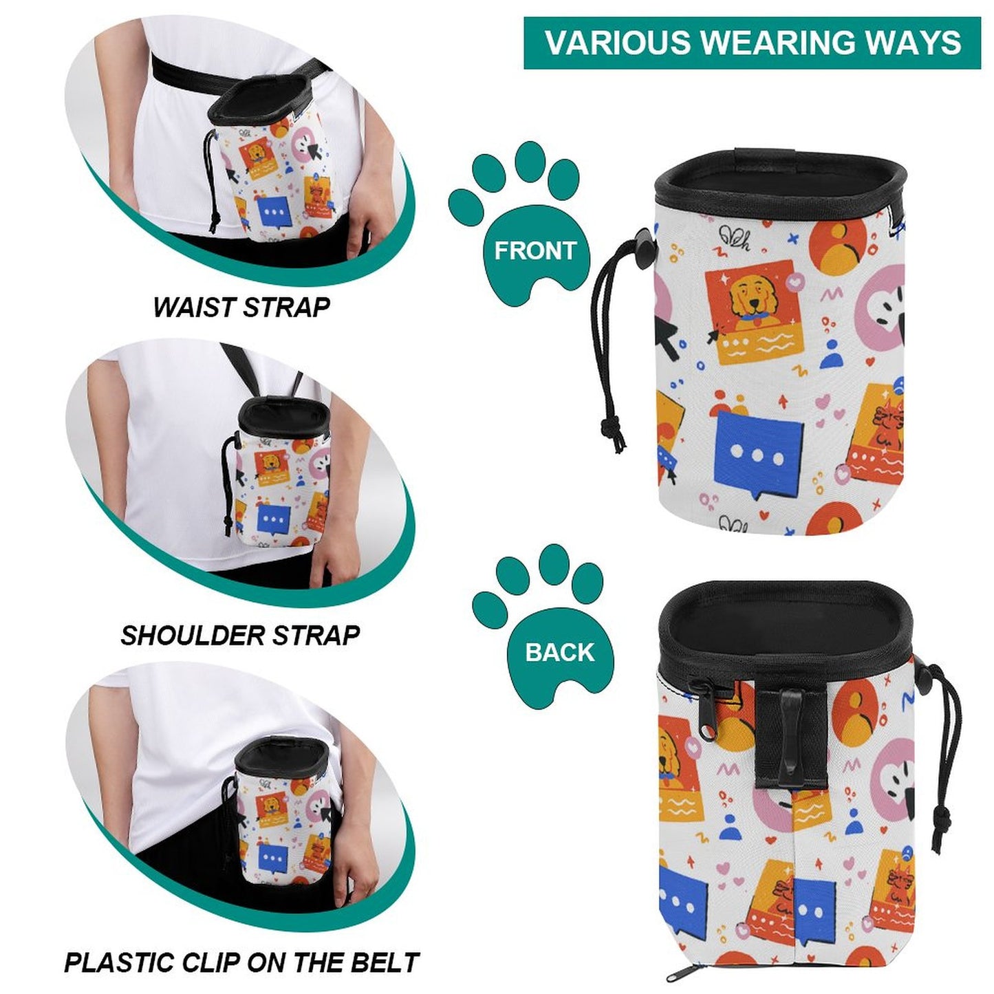 Custom Pet Training Bag – Design Your Own