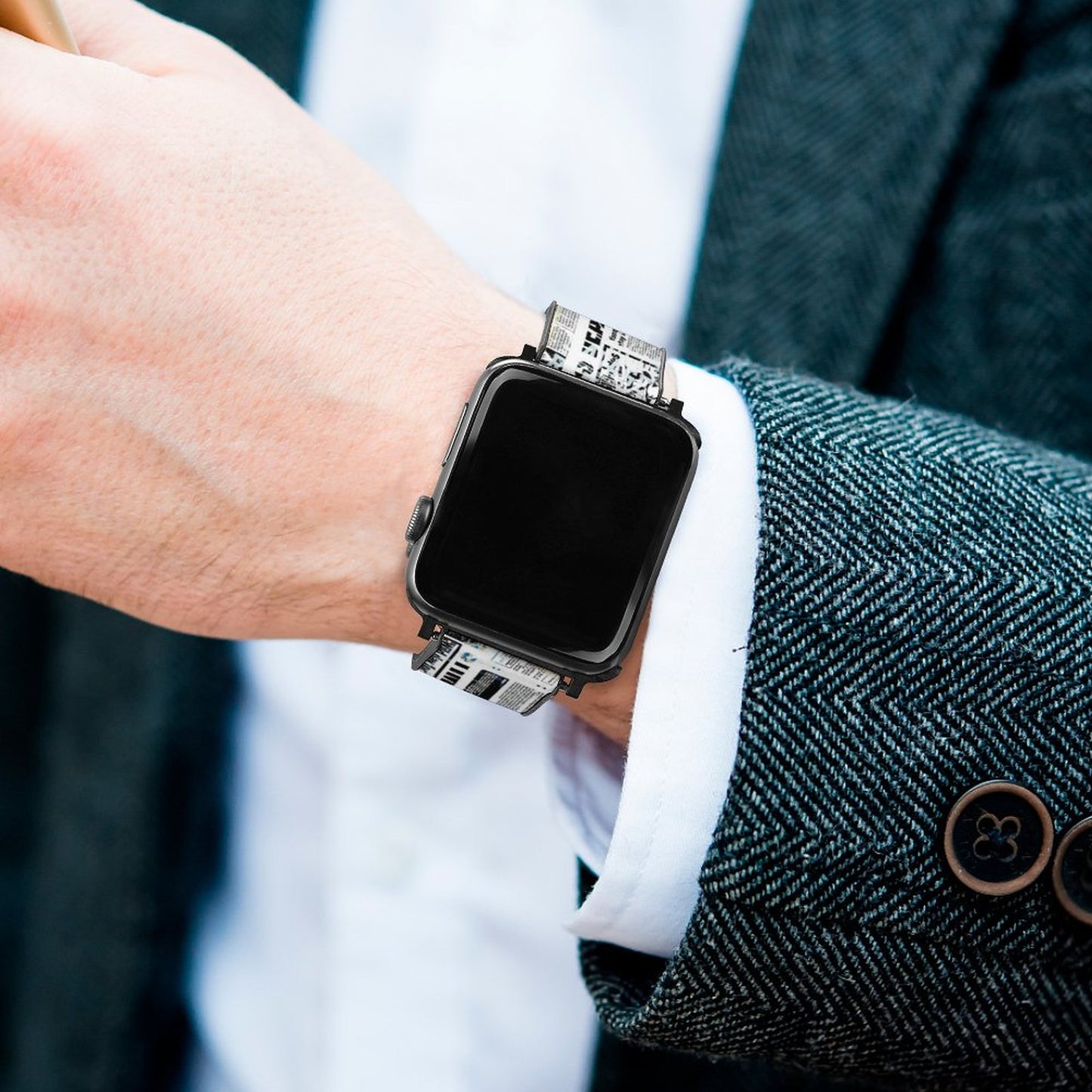 Custom Leather Apple Watch Band – Design Your Own