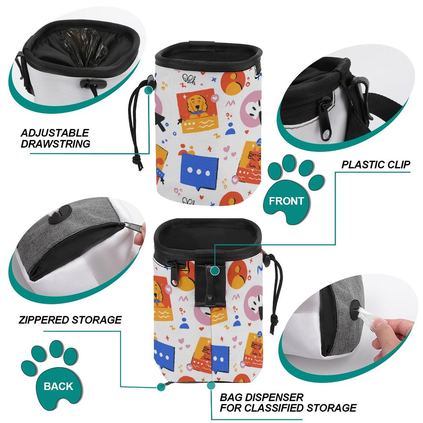 Custom Pet Training Bag – Design Your Own