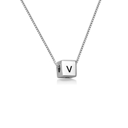 Custom Cube Necklace – Design Your Own