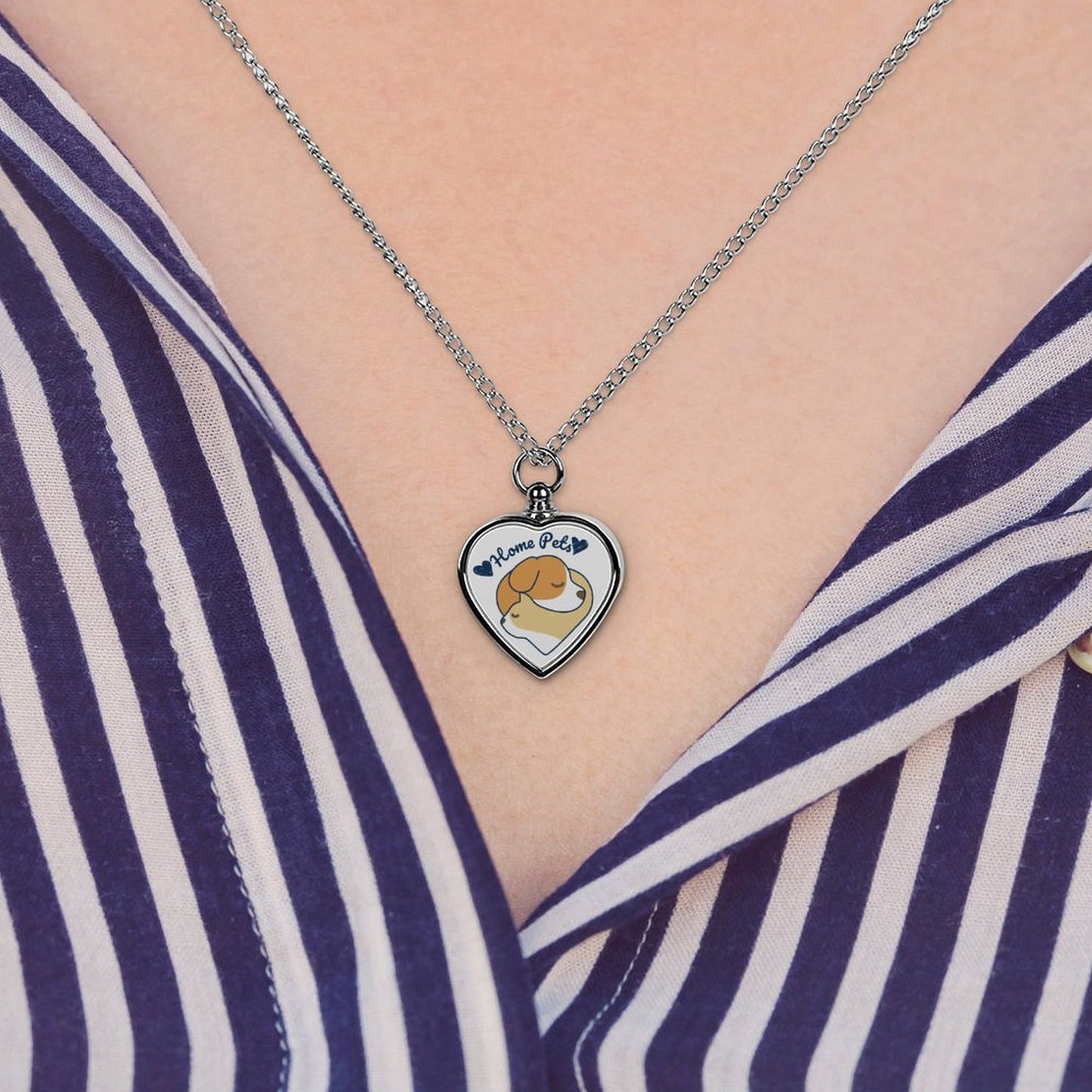 Custom Pet Urn Necklace – Design Your Own