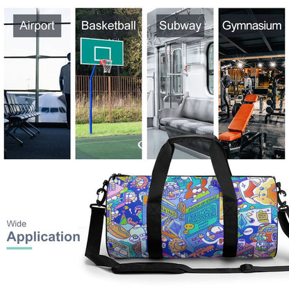 Custom Cylinder Gym Bag – Design Your Own