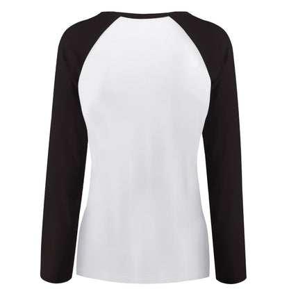 Custom Long Sleeve Raglan T-Shirt – Design Your Own