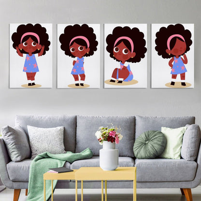 Custom Quadriptych Wall Art (Vertical 2:3 Multi-Image Design) – Design Your Own