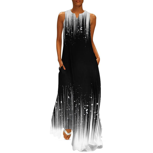 Custom Sleeveless Maxi Dress – Design Your Own