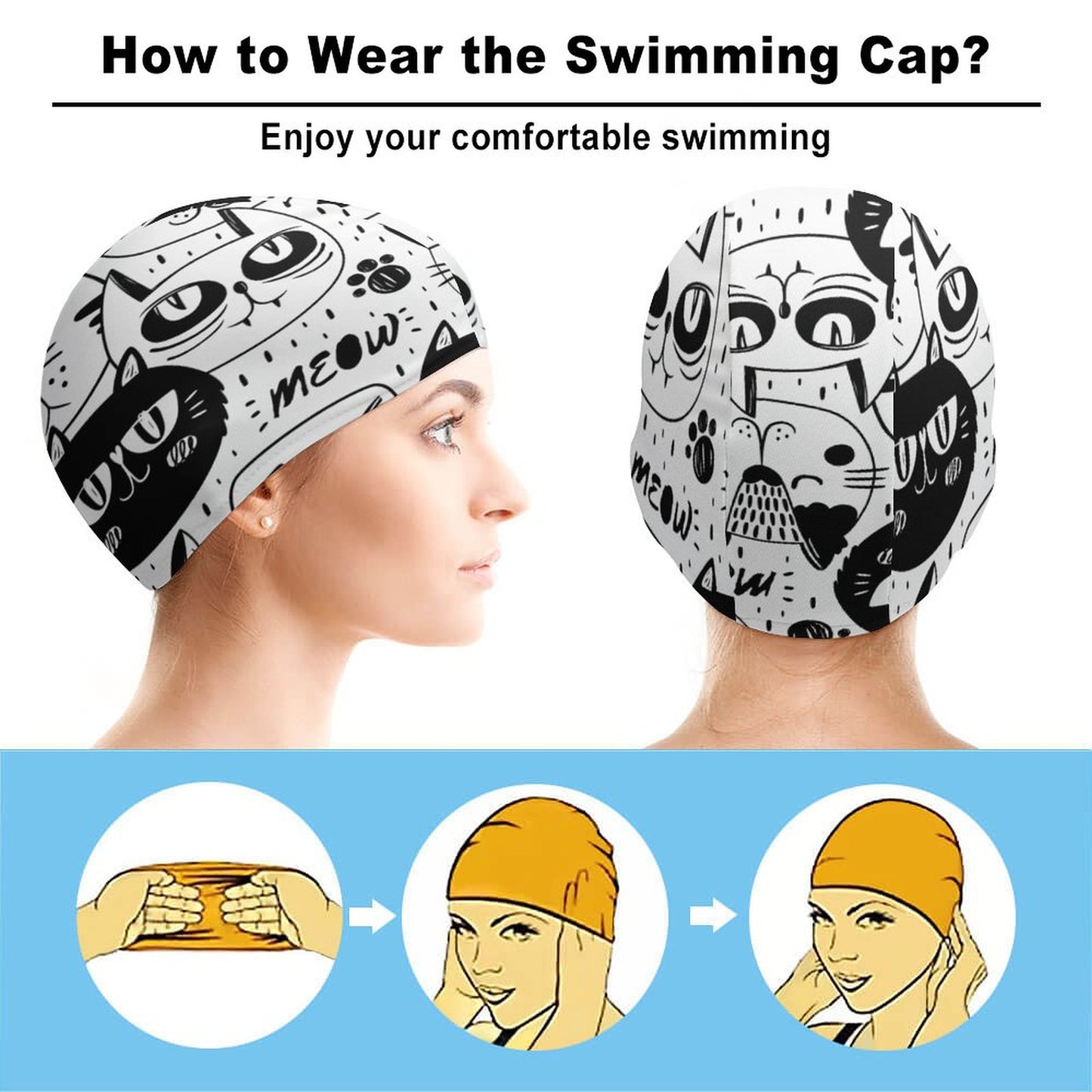 Custom Swim Cap – Design Your Own