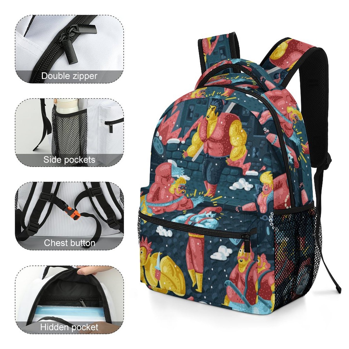 Custom Kids Backpack A– Design Your Own