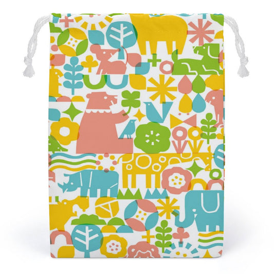 Custom Canvas Drawstring Storage Bag – Design Your Own