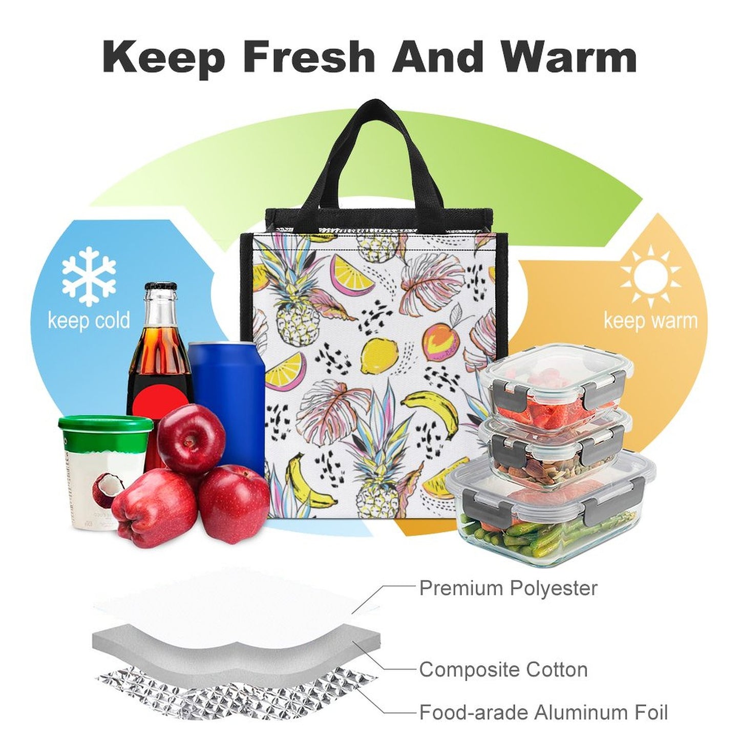 Custom Foldable Insulated Bag – Design Your Own