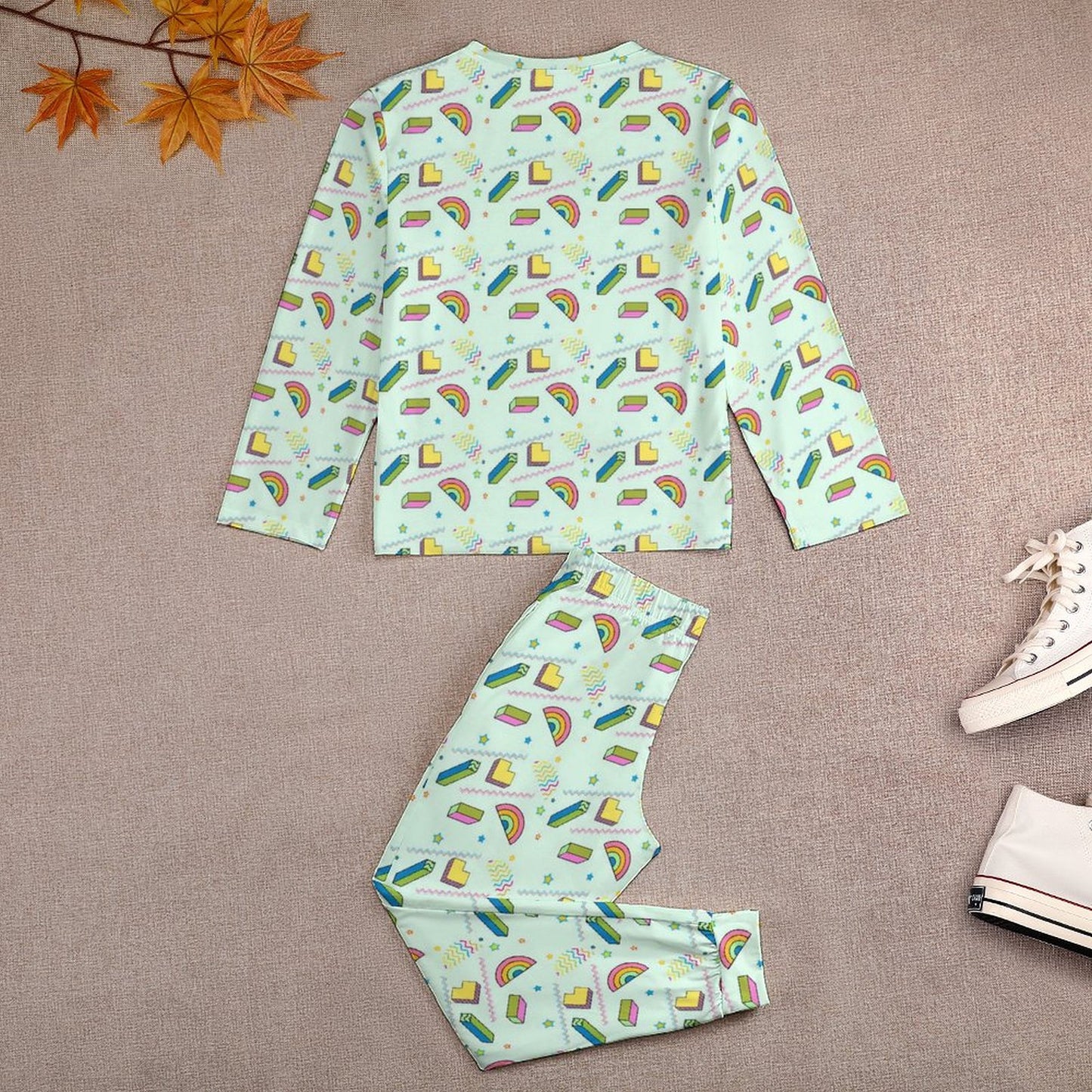 Custom Soft Girls Pajama Set – Design Your Own